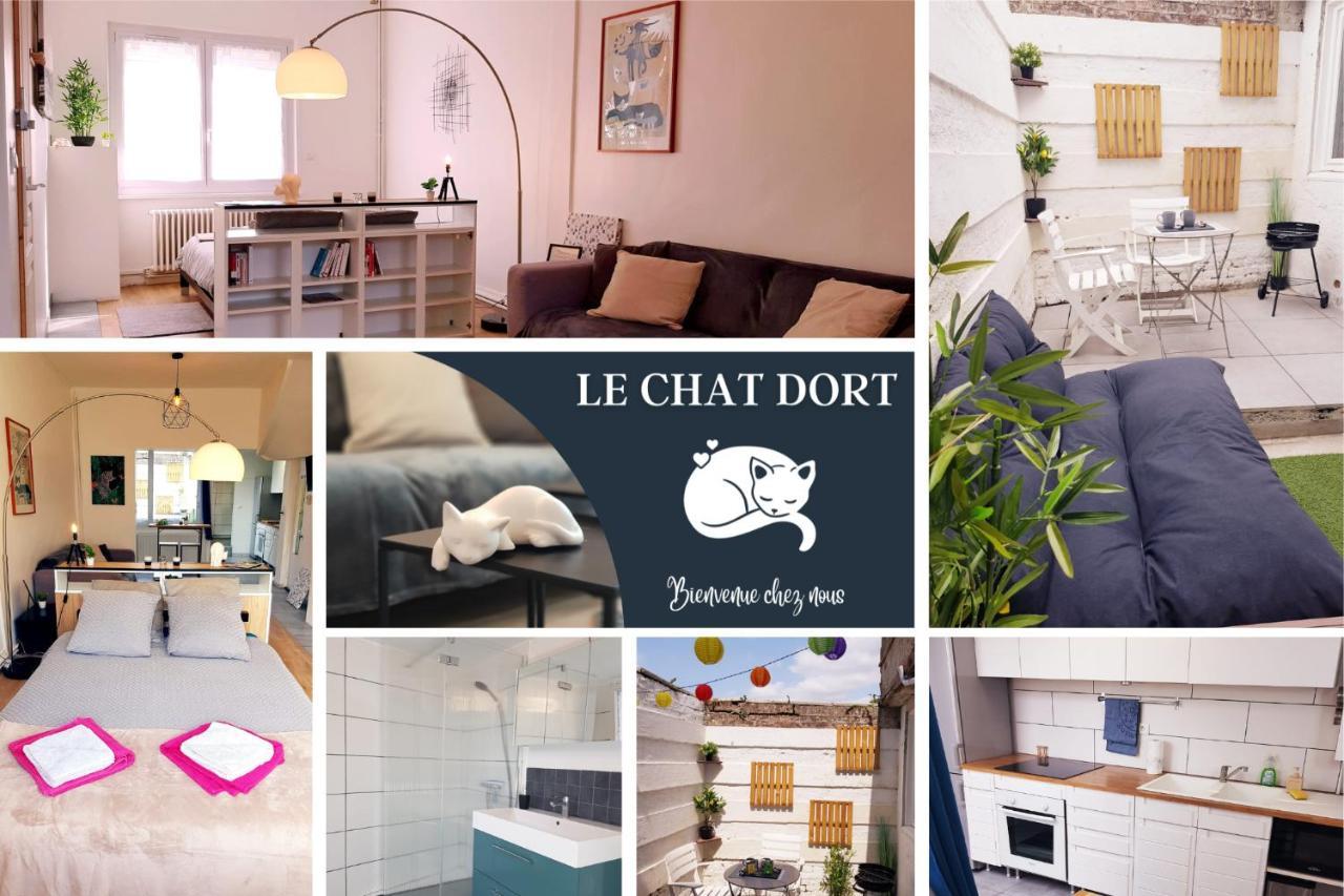 Le Chat D'Or - 35M2 - Terrasse - Bbq - Wifi Hd อาเมียงส์ ภายนอก รูปภาพ